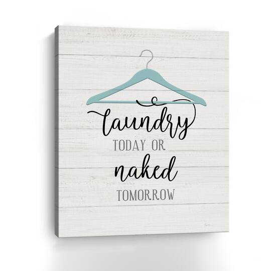 Naked Tomorrow Canvas Giclee